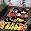 Cute and Beautiful Minnie Print Pattern Carpet - Non-slip Kitchen Mat, Outdoor Carpet, Home and Bedroom Decoration Birthday Gift