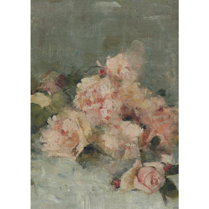 

Античный балетно-розовый граффити цветочный балетная девушка лебедь постер и принты холст живопись настенные картины комната для девочки домашний декор 21cm×30cm NoFrame