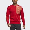Adidas Sweatshirts Unisex Red Crew Neck Moderate Regular HE7323
