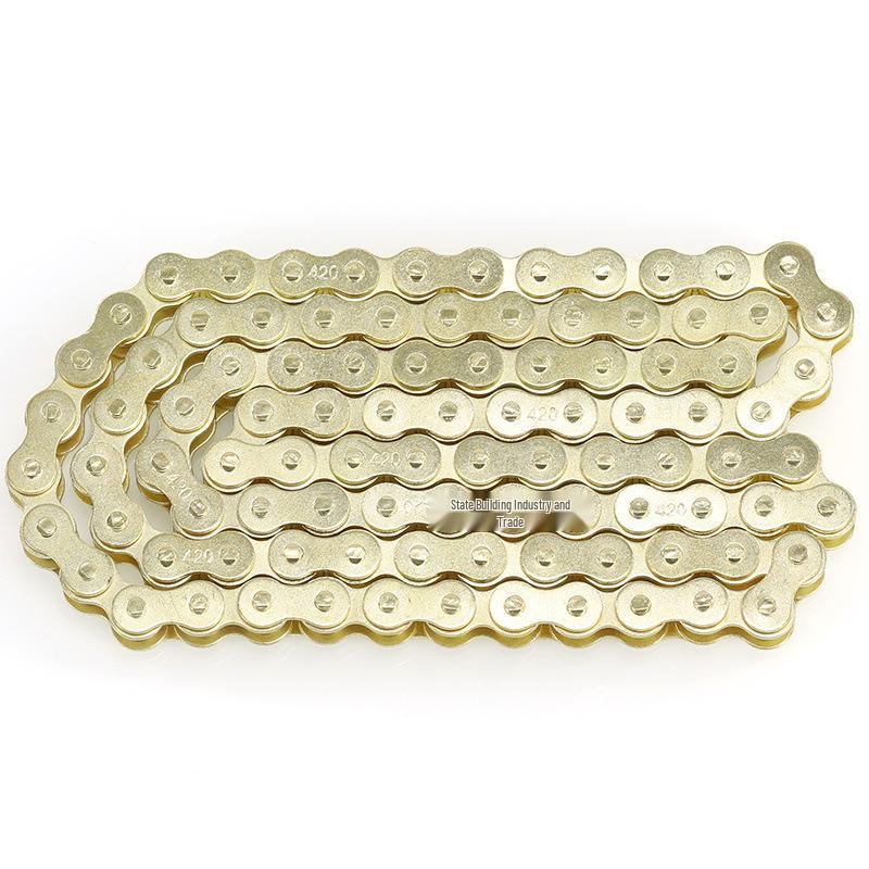 High-End Off-Road ATV & Buggy Racing Accessories: Gold 420 Chain
