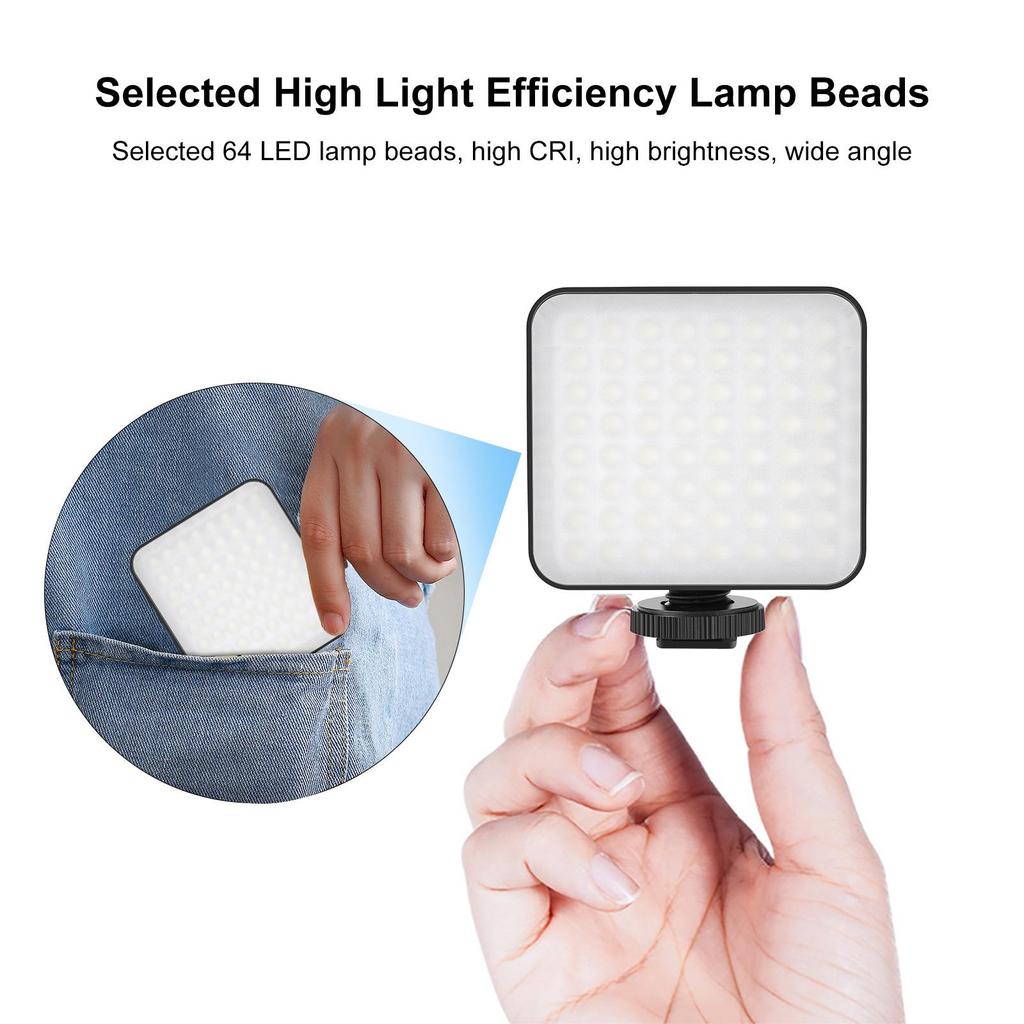 PULUZ 64 LED Pocket Fill Light for Photography