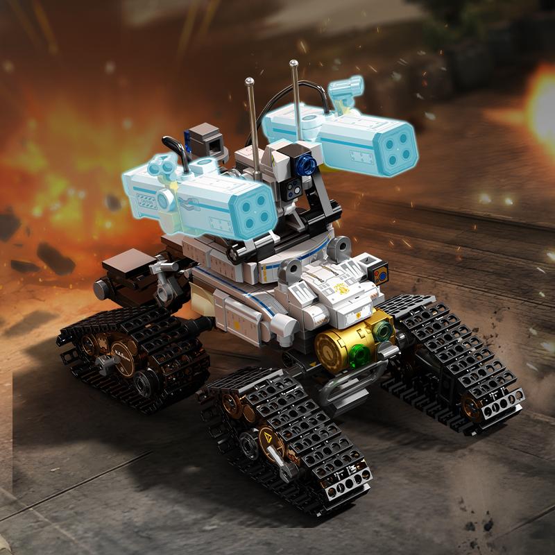 Non-Toxic Sembo Block The Wandering Earth Series Building Block Military Series Barracks Vehicle Model Bricks Ornaments Toys Children Gifts