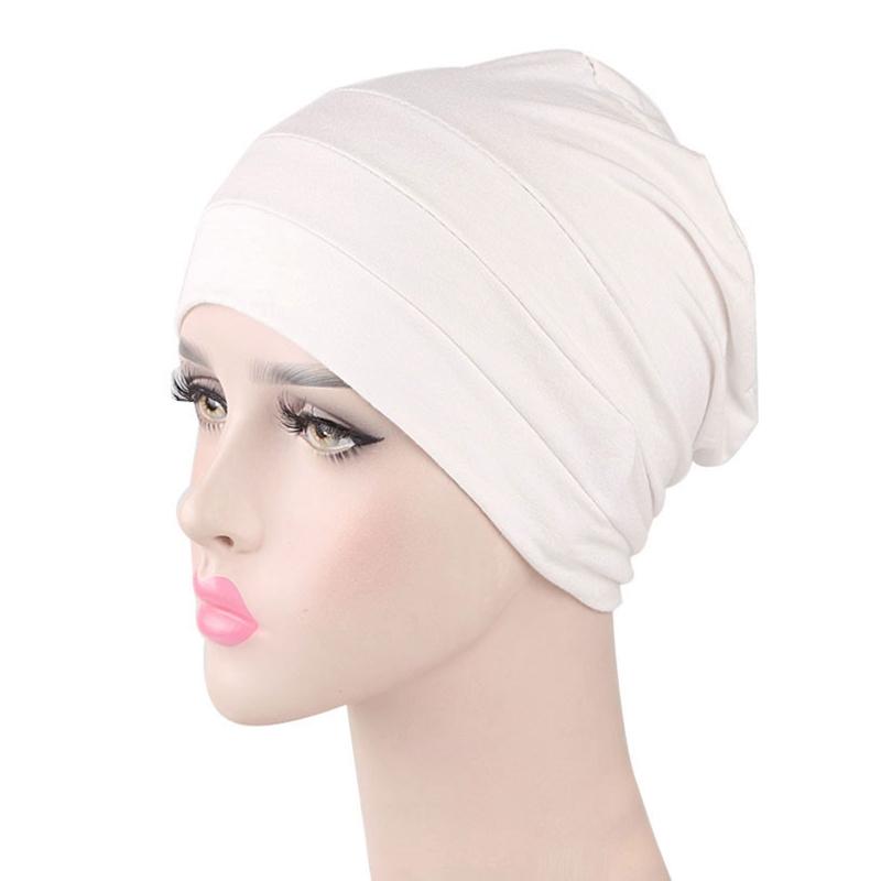 Chemo Hats For Women Cancer Headwear Cap  Turban Hat Liner Under Hat Comfy Chemo Cap Sleep Turban Hat Liner