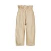 LESS 2026 Spring Cotton Casual Loose Lantern Cropped Pants