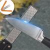 1pc Professional Kitchen Knife Sharpener Portable Double Side Grindstone Tungsten & Diamond Ceramic Sharpening Stone Sharpener