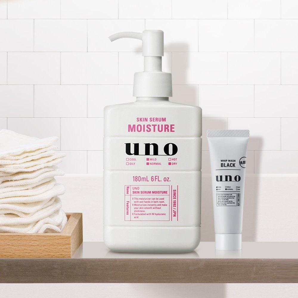 

Увлажняющая сыворотка Uno Skin A 180 мл (Лосьон) + Whip Wash Черный 30мл
