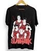 Slam Dunk Team TShirt Basketball For Anime Unisexga Black Tshirt Tee All Size
