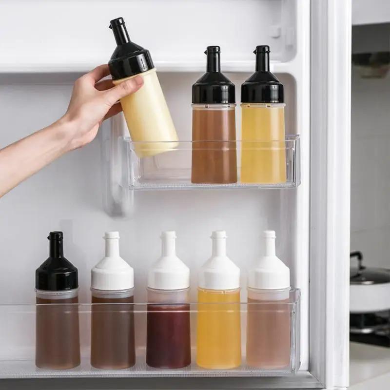 250/500ml Condiment Squeeze Bottles Kitchen Sauces Olive Oil Bottle Oil Cruet Ketchup Mustard Mayo Dispenser Kitchen Accessories