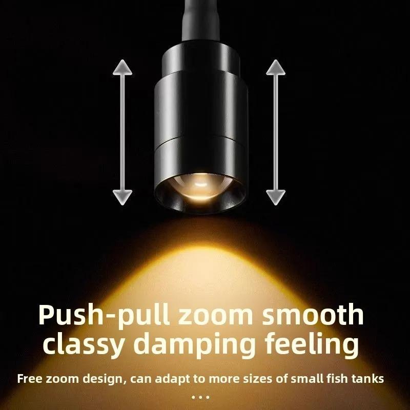 USB Aquarium Light Lighting Plants Grow Light Super Slim LED 3W Aquatic Plant Lighting Waterproof Clip-on Lamp For Fish Tank