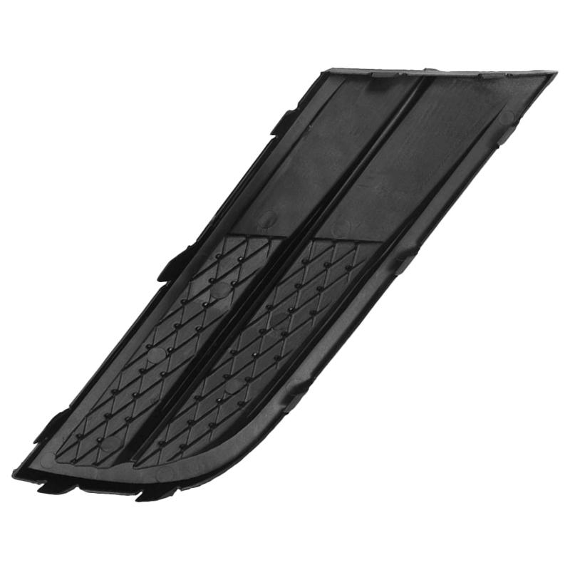 Matte Black Car Front Bumper Fog Light Grille Cover Trim Left/ Right for VW Jetta 2015 2016 2017 Without Fog Light 5C6853666G