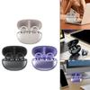 Clamp On Earbuds Noise Cancelling Earphones for Glasses Wearers and Workouts White