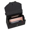 Gurina Women's Black Formal Bag, Large, Water-Repellent, Perfect for Weddings, Funerals, Entrance Ceremonies, Graduations, and More