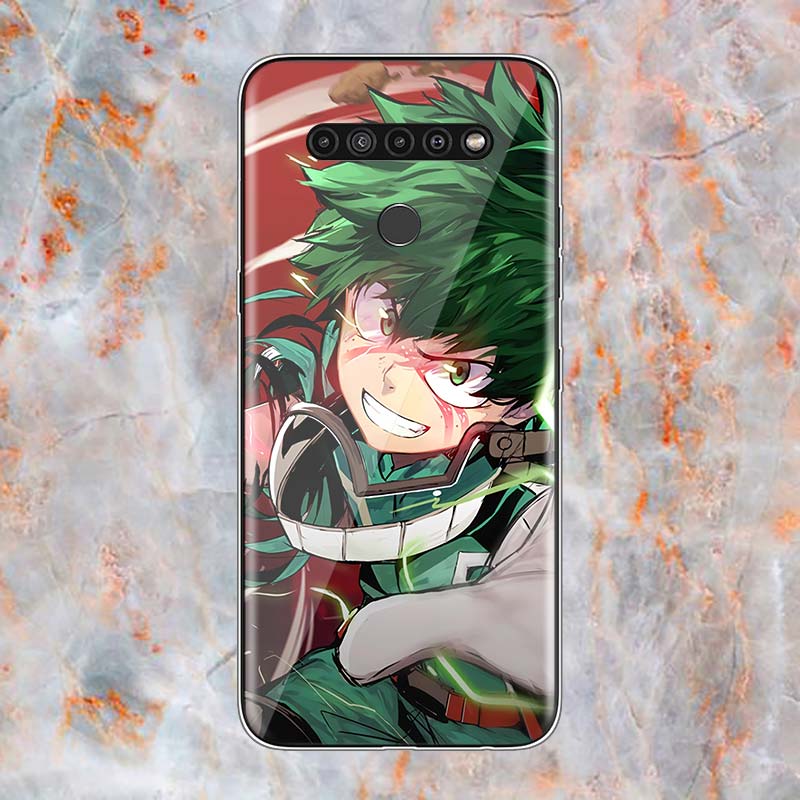 My Hero Academia Anime For LG W30 W10 V50S V50 V40 V30 K50S K40S K30 K20 Q60 Q8 Q7 Q6 G8S G8X G7 G6 ThinQ Phone Case