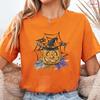 Halloween Cats Graphic Y2k Tops Women T-Shirt Casual Ulzzang Harajuku Streetwear Aesthetic Female Clothing Short Sleeve Tees