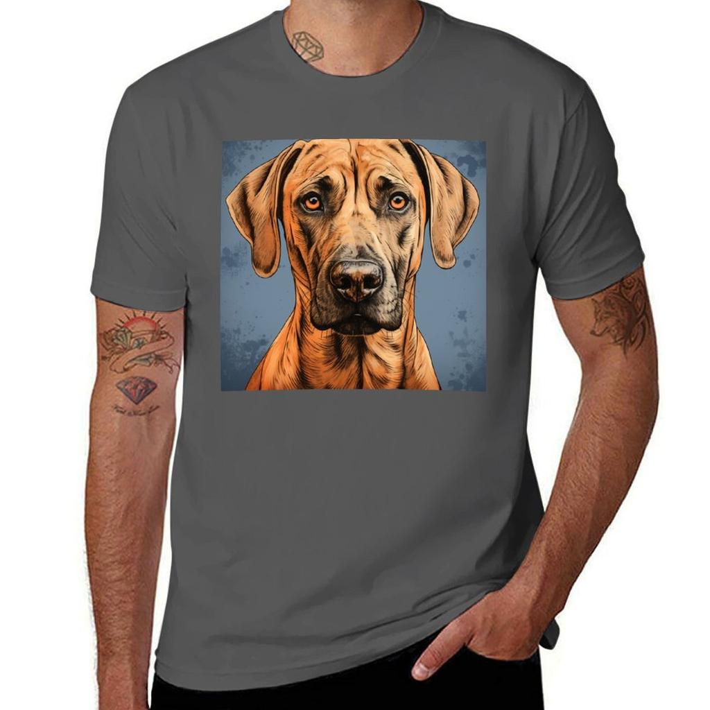Boundless Energy The Spirited Rhodesian Ridgeback TShirt Plus Size Everyday Tee Shirt TShirt