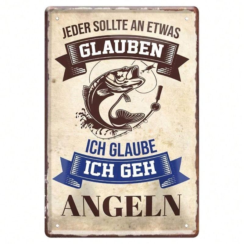 Einzigartiges Eisen-Wandpaneel für Bauernhof, Café & Heimdekoration
