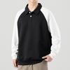 Men's Casual Sports Hoodie: Loose-Fit Lapel Long Sleeve T-shirt for Autumn
