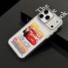 Cartoon Cars McQueens Sallys Phone Case for Apple iPhone 17 Air 16 16e 15 14 13 12 11 Pro Max X Xs XR 8 Plus Luxury Clear Cover