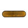 Motorcycle Scooter Moped 12V Led Flat Turn Light Yellow Reflector -1Pcs