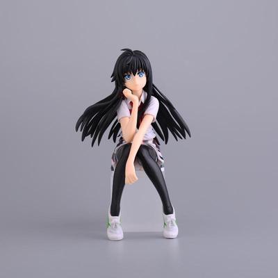 Yukino Yukinoshita Anime-Figur – Meine Jugend, romantische Komödie, keine Verzierungen, Modell, Spielzeug, Auto-Dekoration