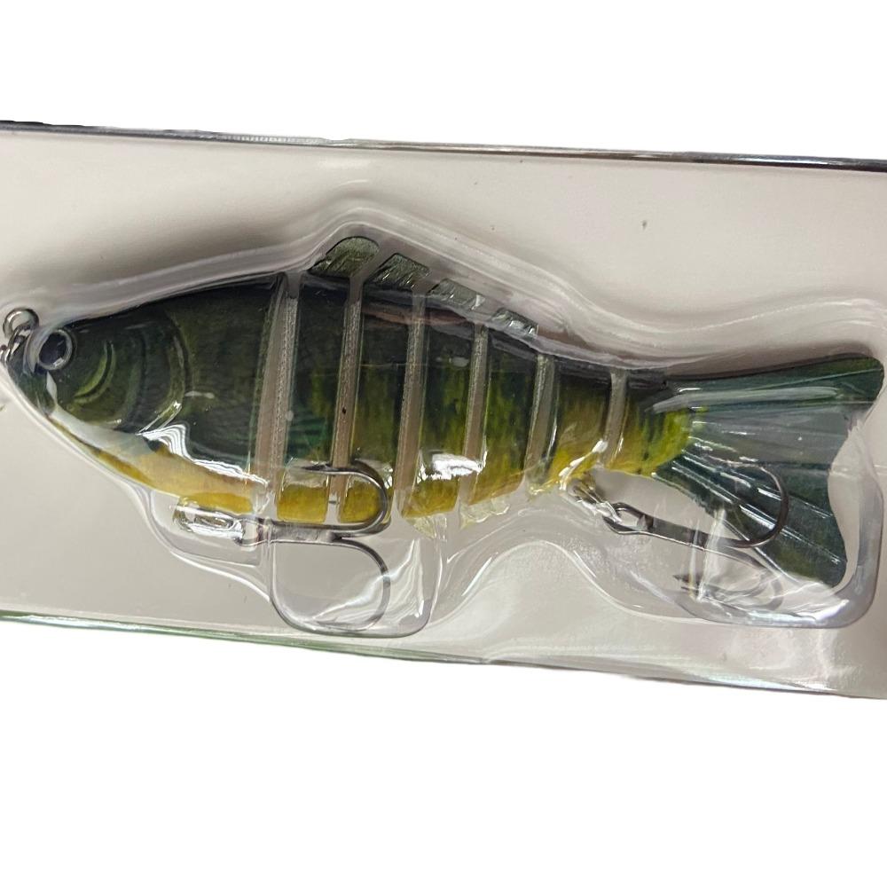 10cm Bionic Swimming Bait 7 Segment Bionic Fishing Lures New Hard Bait  For All Kinds Of Fish