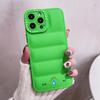 ADD LOGO Down Jacket TPU Mobile Phone Case for iPhone 14 Pro Max