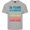 56th Birthday 56 Year Old Unisexs Light Cotton TShirt
