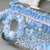 Colorful Ribbon Lace Trim Handmade Material Kit DIY Angel Wings Bunny Ear Handmade Material Pack Pain Bag Card Cover Decoration