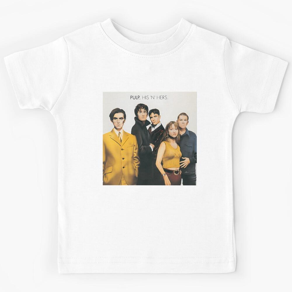 Music 90s Vintage Britpop Band Kids T-Shirt 130