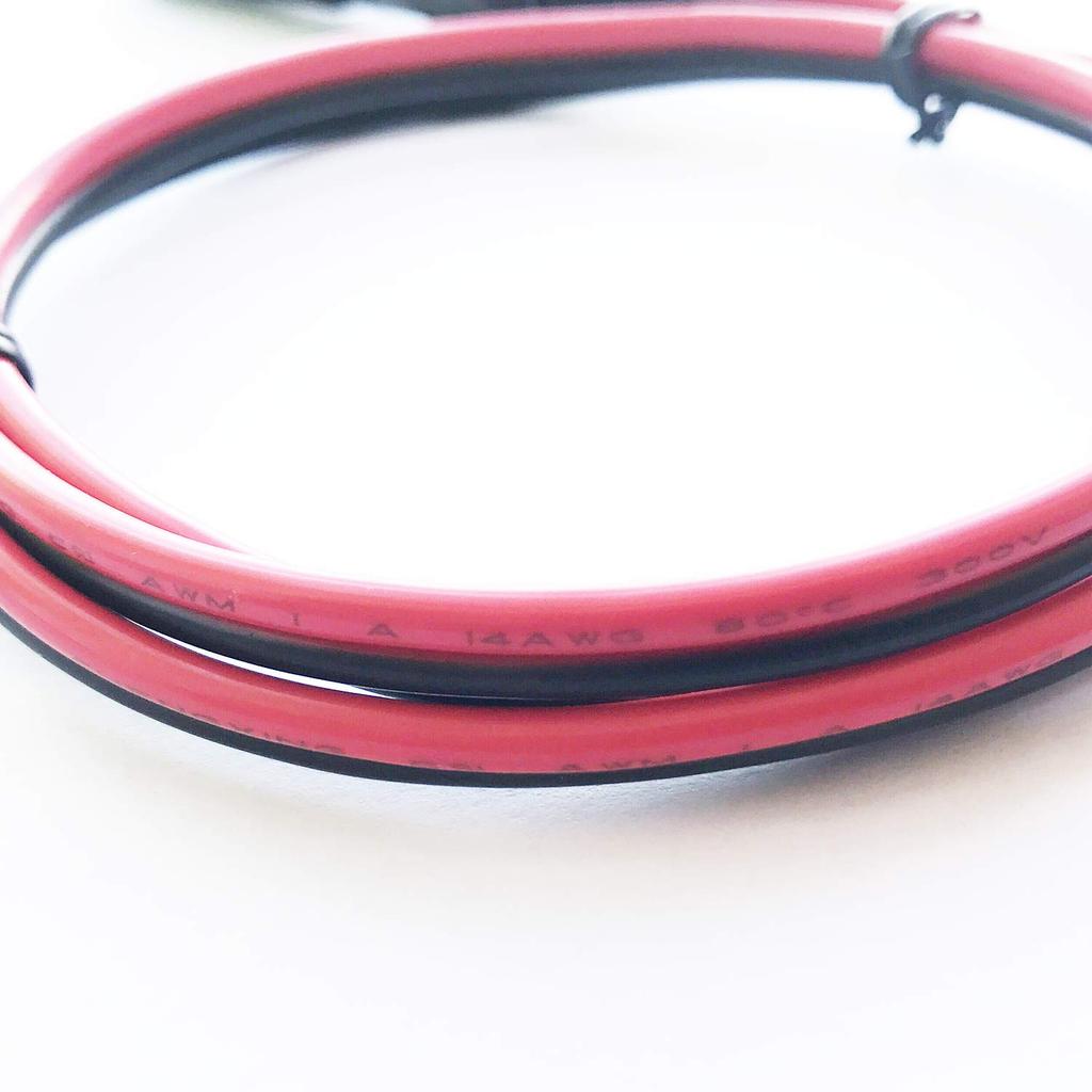 AYECEHI Car Cigarette Lighter Plug Built-in 15A Fuse 14AWG Extension Cable Adapter Compatible with Anderson Power Pole Connector 3.3ft/1m