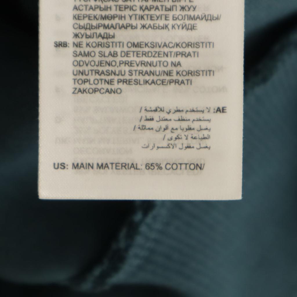 adidas Long sleeve sweat Zip hoodie Setup XL/M Navy system Men's Used