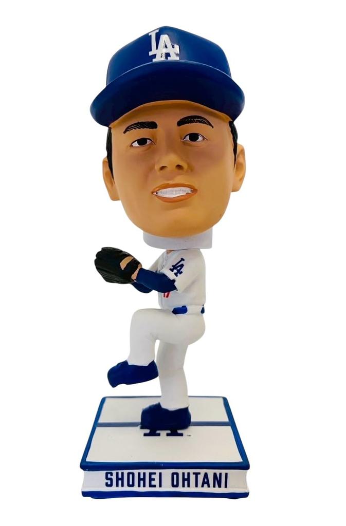 FOCO Shohei Ohtani Mini Bobblehead 13cm Merchandise Figure Style Dodgers Shohei Ohtani Bubble Head [MLB Official] [Limited Edition]