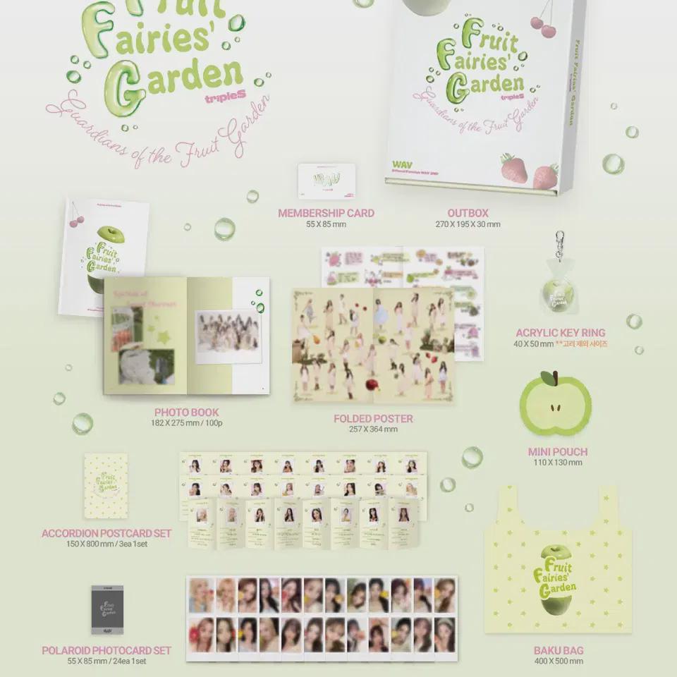 Triples Wave 2nd Fan Fanclub Kit Membership