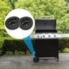 Heat Resistant 6inch Grills Replacement Casters Universal Compatibility Heavy Duty Plastic Construction