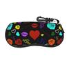 Pink Hearts Gift for Lover Glasses Case Gifts For Girl  Accessories  Sunglasses Storage Box Anti-Pressure Eyewear Container