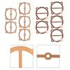 65 Type 5 Holes Washers Base Valve Copper Pad 65 Plastic Copper