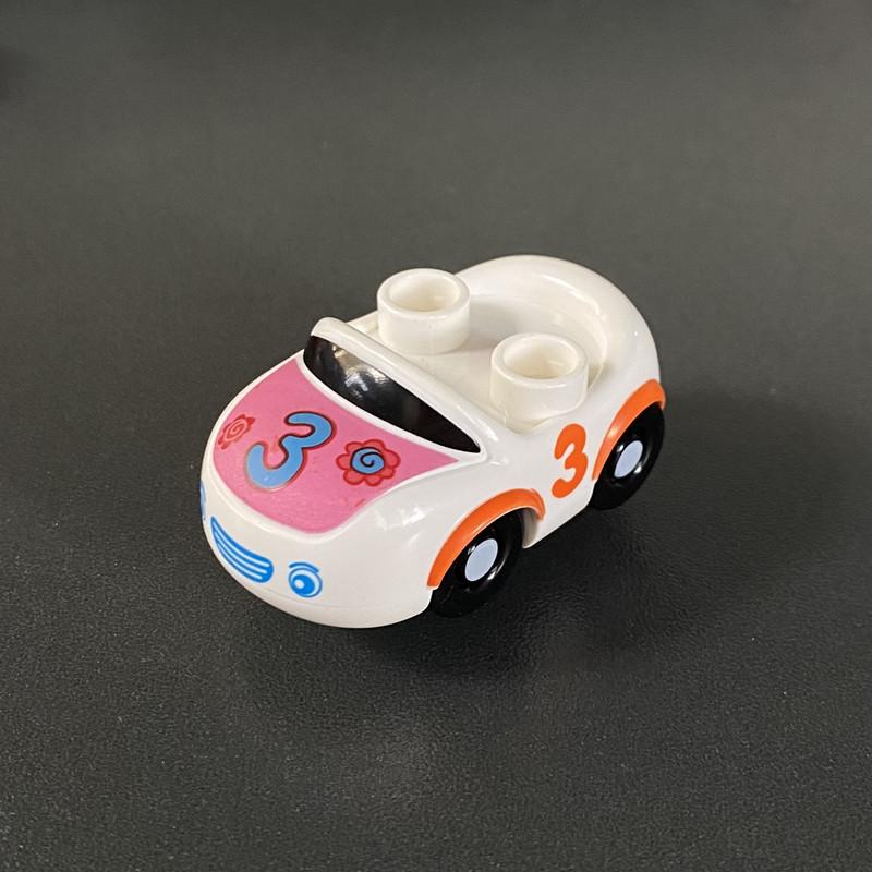 Compatible With Large Particles Building Block Car Track Bulk Parts Track Slide Accessories Children'S Educational Toys