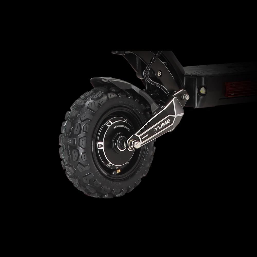 YUME Raptor 11'' Electric Scooter Peak 6000W Dual Motor 60V 27AH Max Speed 80km/h Max Range 90KM Electric Scooter