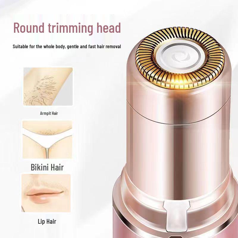 Electric Lipstick Shaver & Eyebrow Trimmer for Women - Multi-Use Personal Grooming Tool
