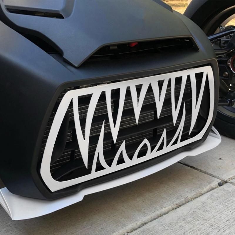 Sturdy Aluminum Radiator Grille Efficient Cooling Enhancing Vehicle Performances For Ryker 600 900 Improved Durability