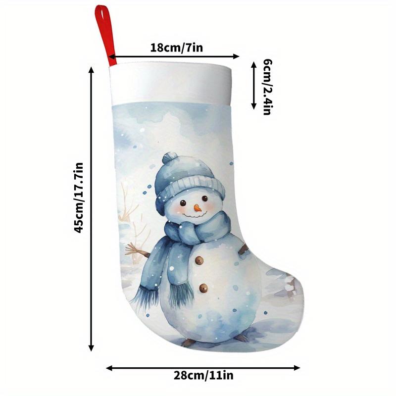 Christmas decoration fireplace hanging stockingSingle Pack of Christmas Elk, Festive Socks, Decorative Supplie