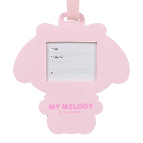 Sanrio Luggage Tag My Melody PVC/PET/Paper Name Card Included 679585