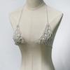 Sexy Accessories, Fashionable Hollow Rhinestone Chest Chain, Sexy Nightclub Party Wear Accessories Europe And The United States