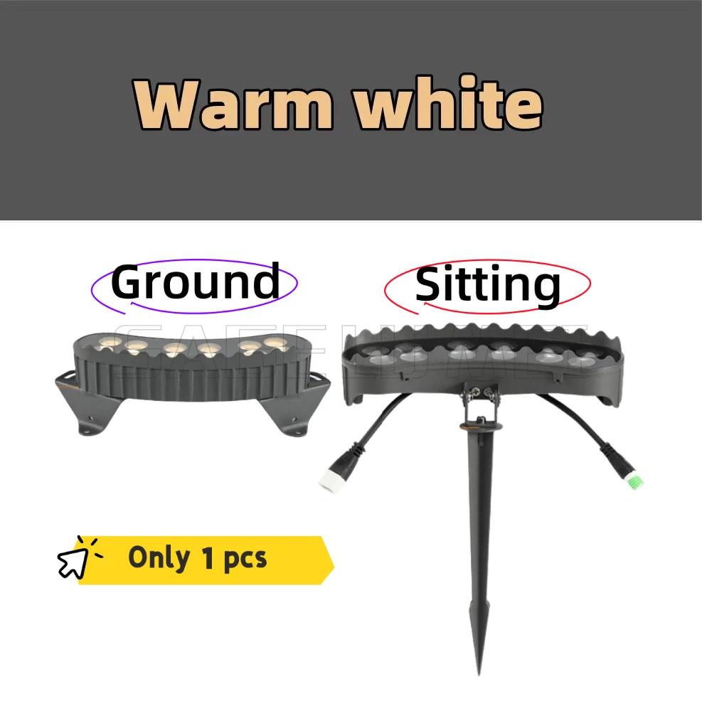 LED Baumumarmungs-Lichtring Spleißen Außen Wasserdicht IP67 Säulenleuchten Landschaftsgartenbeleuchtung Dekor Pavillon AC220v DC24v12w