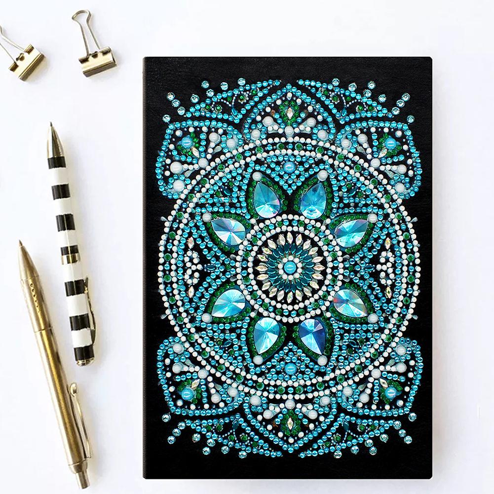 Notebook DIY Mandala Special Shaped Embroidery Cross Stitch Diary Book
