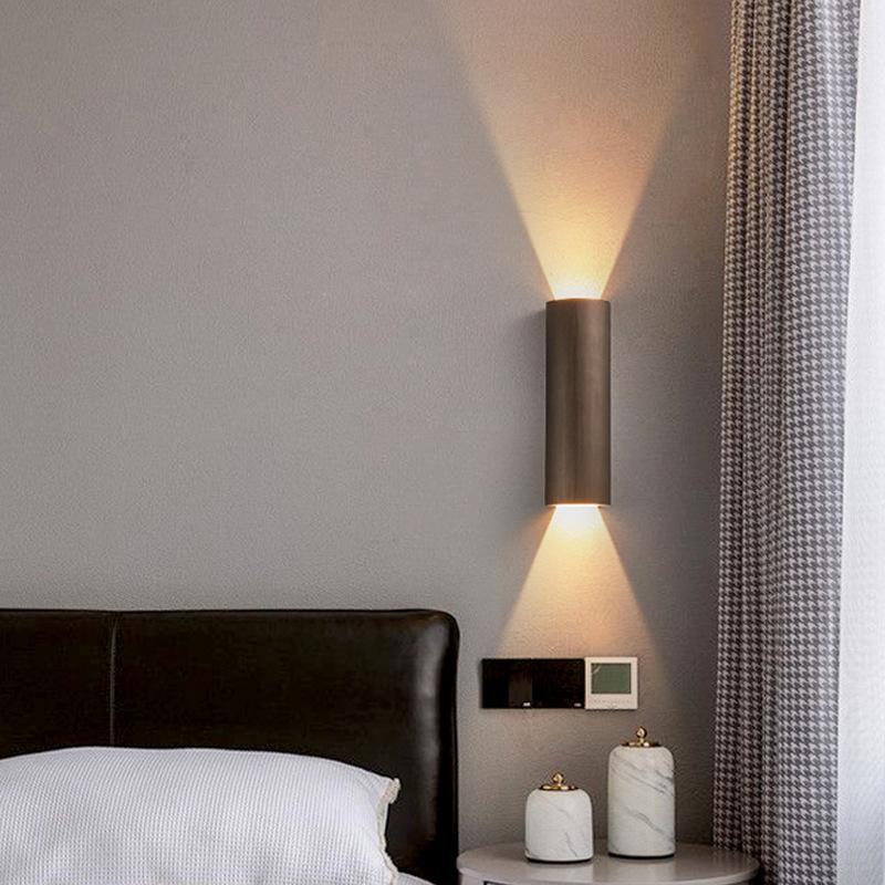 Minimalist Designer Wall Lamp for Living Room, Bedroom, Hotel Corridor, and Bedside: "Light & Shadow"