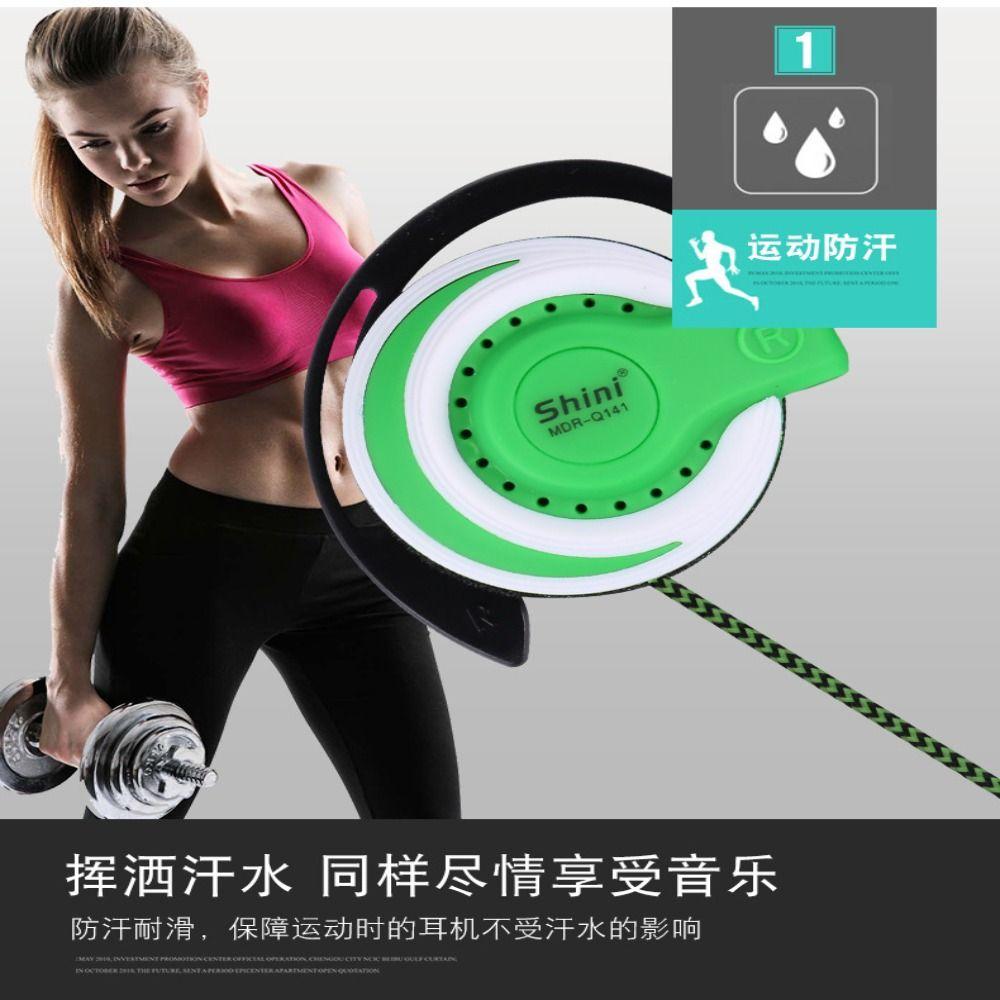 Sweatproof Gaming Sports Ear Hook Headphone Ear Hook Headsets Earphones Super Bass Earbuds