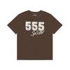 2025 European and American Trend Sp5der New 555555 Phobia NY Spider Web Letter Cotton Couple Short