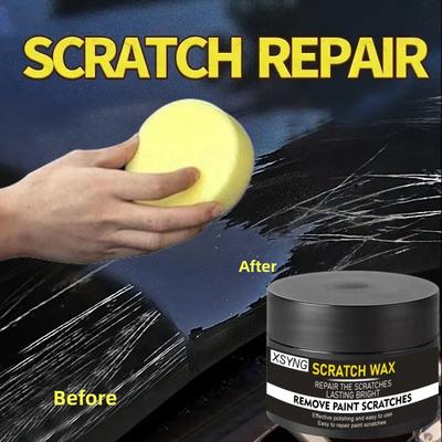Kit Cera per Riparazione Graffi, Cera per Riparazione Graffi Auto-Lucidatura e Riparazione Vernice per Tutti i Veicoli