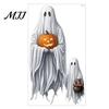 Easy Peel Stickers for Interior Decoration Halloween Ghost Window Stickers, Removable PVC Wall Decals, And Holiday Party Supplies Home Stick
